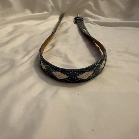 EUC Vintage Brighton Argyle Patent Leather Western Style Buckle Belt main image 4